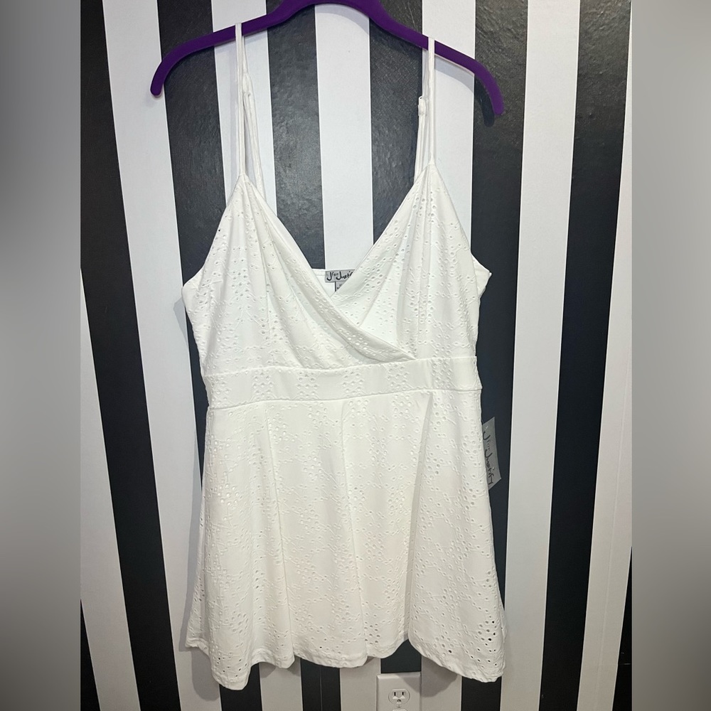 White mini dress/romper